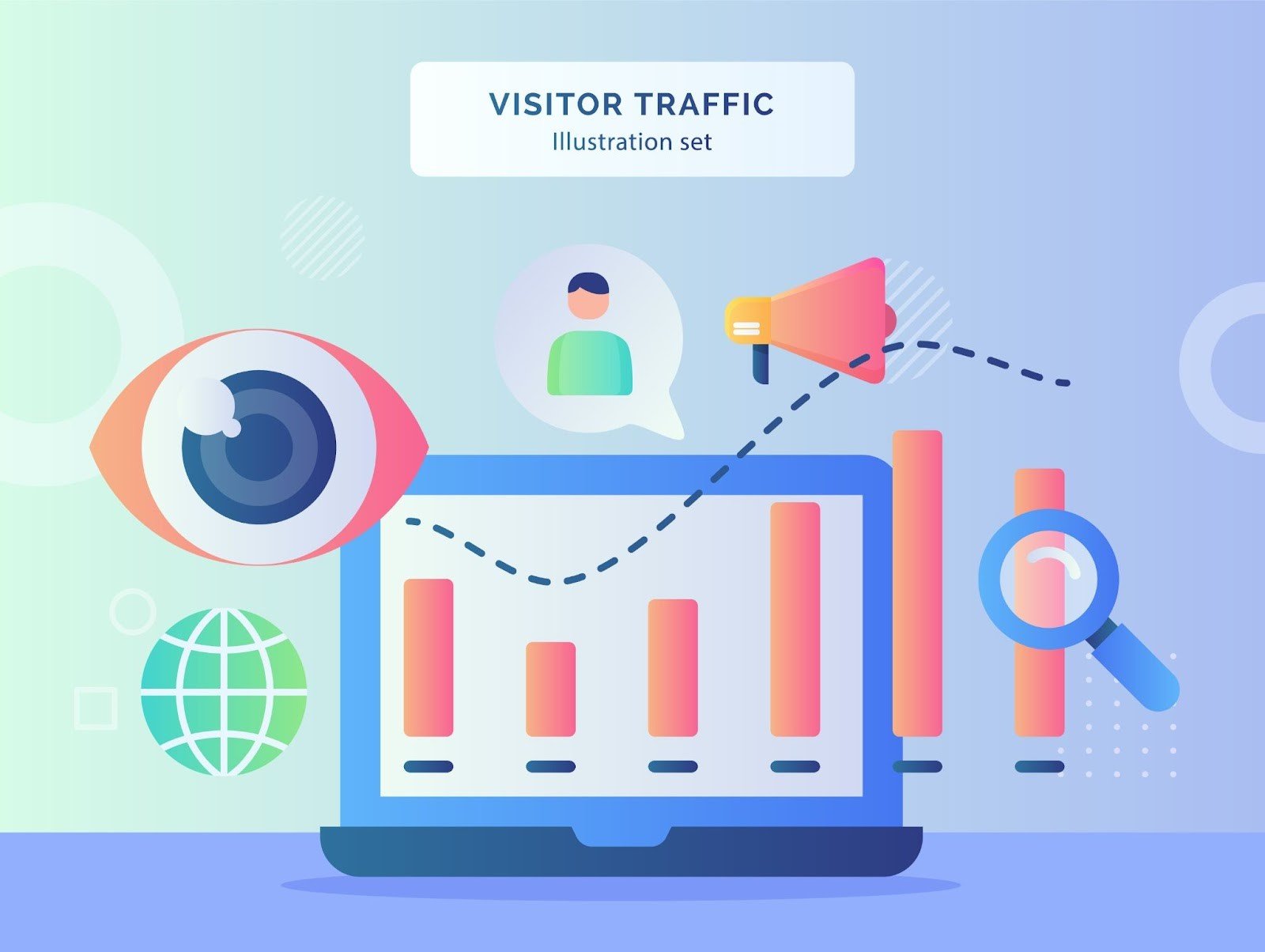 website traffic and bounce rate as omnichannel metrics